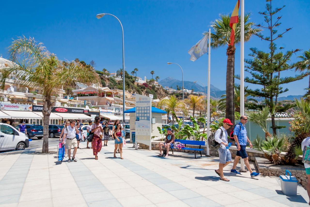 Burriana Playa Carmona Nerja Daire Dış mekan fotoğraf